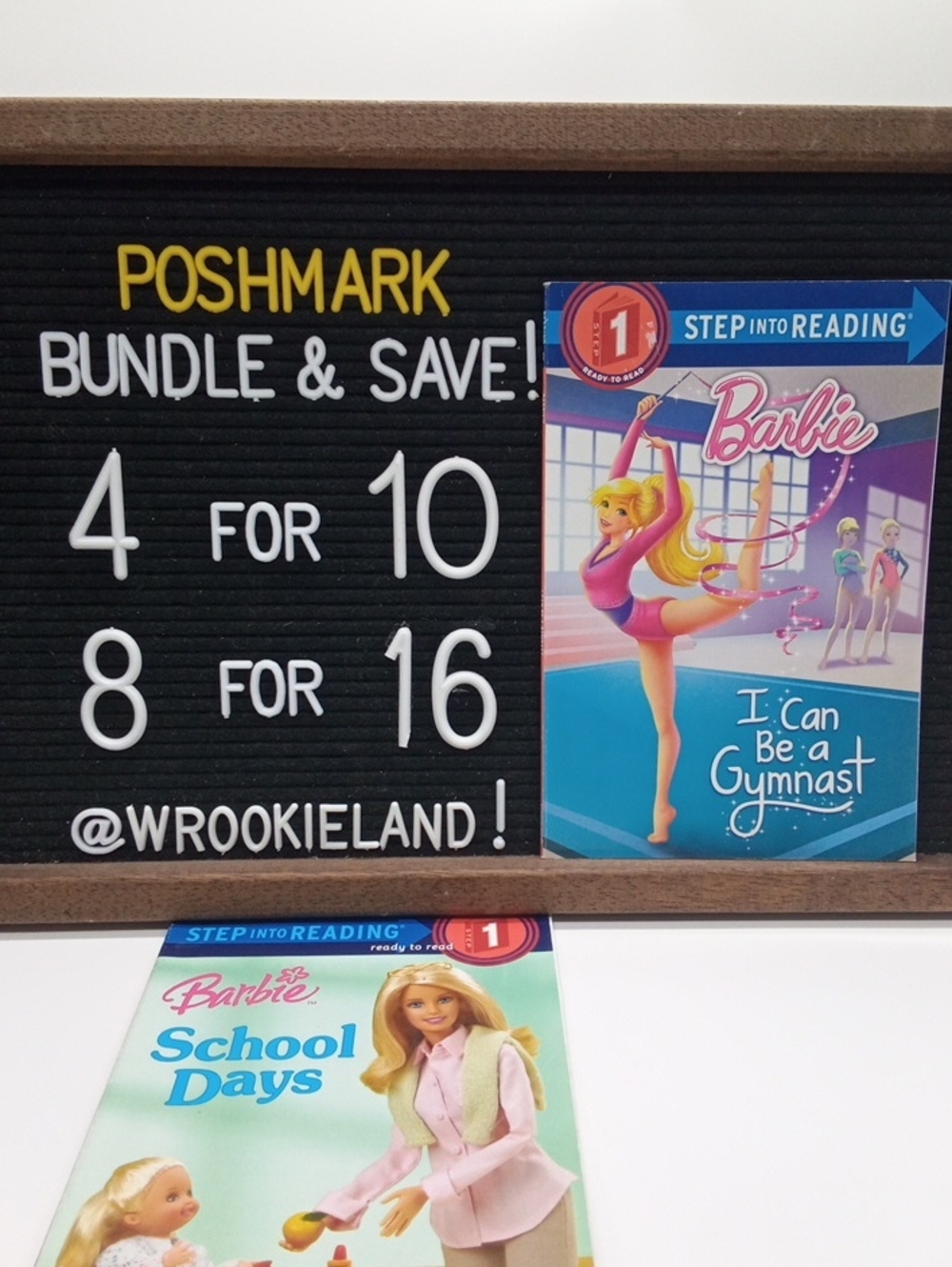 Step Into Reading Level 1 Readers Barbie Book#16